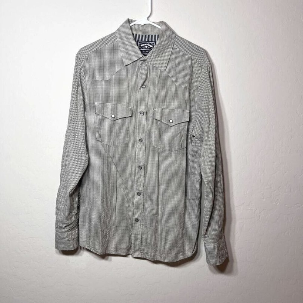 Elwood Shirt Men's Adult Small Long Sleeve Button Up